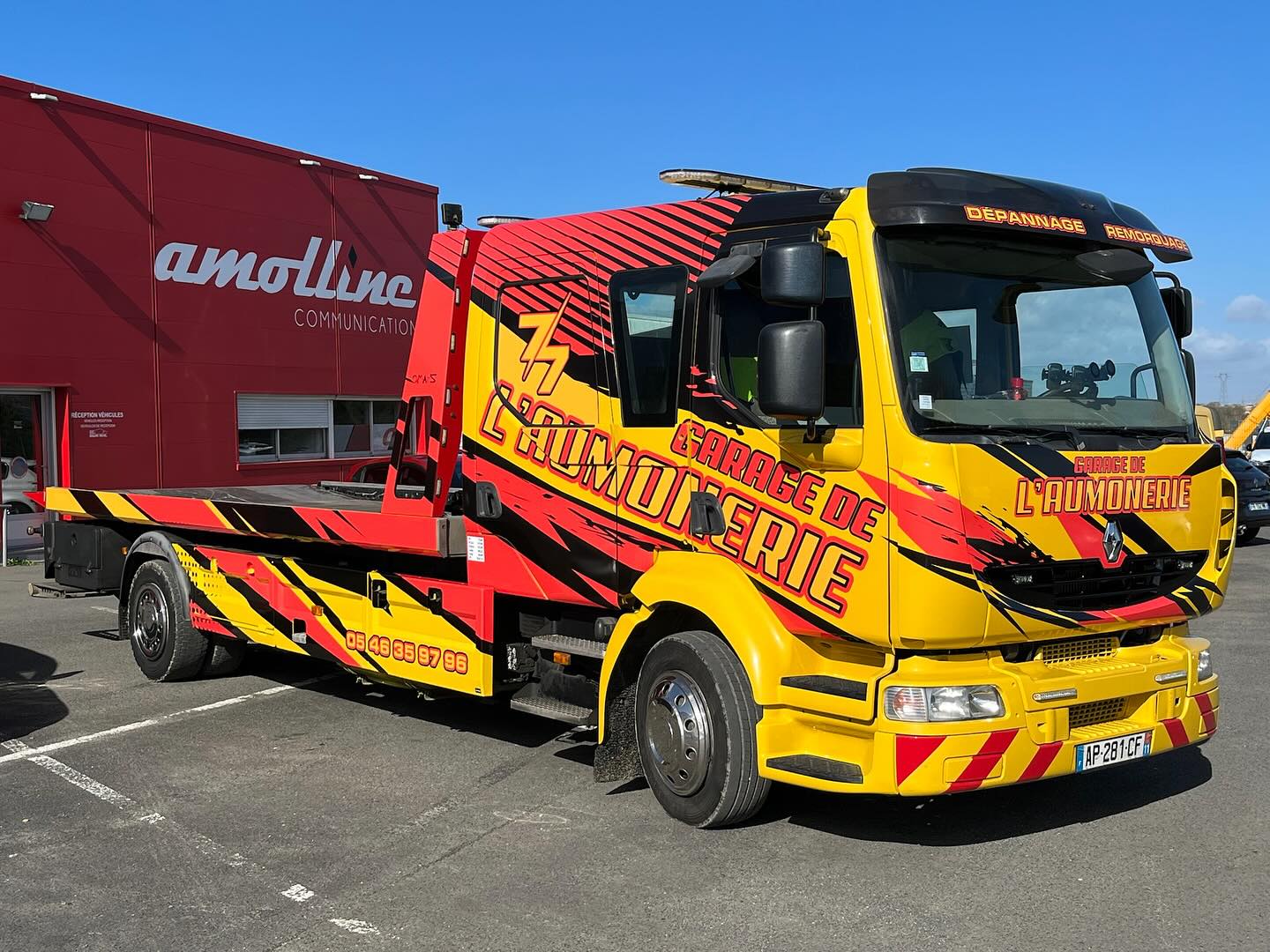 Covering — Flocage professionnel | Amolline Communication La Rochelle